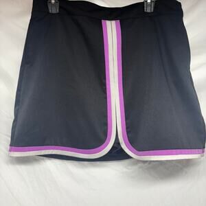 Black and purple lady haggin skort